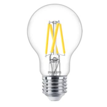 LED lámpa , égő , izzószálas hatás , filament , E27 foglalat , 5.9 Watt , meleg fehér , 2700-2200 , CRI&gt;90 , DimTone , Philips , Master kép