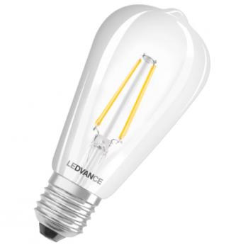 LED lámpa , égő , izzószálas hatás , filament , E27 foglalat , ST64 , Edison , 6W , meleg fehér , dimmelhető , LEDVANCE Smart+ WIFI kép