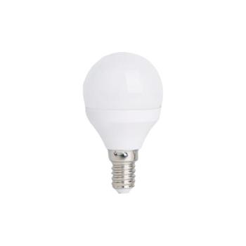 LED lámpa , égő , körte , E14 foglalat , 4.5 Watt , 180° , hideg fehér kép