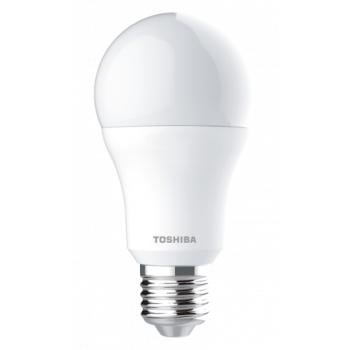 LED lámpa , égő , körte , E27 foglalat , 11 Watt , 180° , természetes fehér , TOSHIBA , 5 év garancia kép