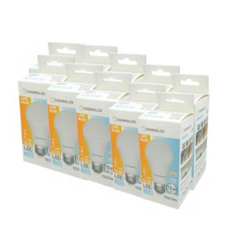 LED lámpa , égő , körte ,  E27 foglalat , 15W , természetes fehér , A60 , COSMOLED , 10 darabos csomagban kép