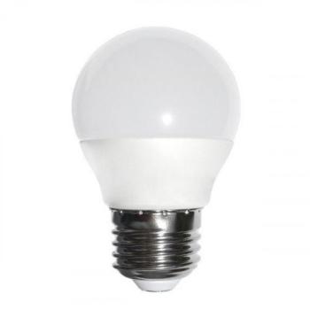 LED lámpa , égő , körte , E27 foglalat , 6 Watt , meleg fehér , 5 év garancia kép