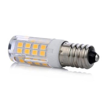 LED lámpa , égő , kukorica , E14 foglalat , 5 Watt , 360° , hideg fehér kép