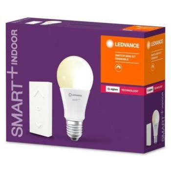 LED lámpa , égő , Ledvance Smart+ , Mini KIT (E27 8.5W + Switch Mini dimmer) , meleg , dimmelhető kép