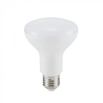 LED lámpa , égő , spot , E27 foglalat , R63 , 8 Watt , 120° , hideg fehér , SAMSUNG Chip , 5 év garancia kép