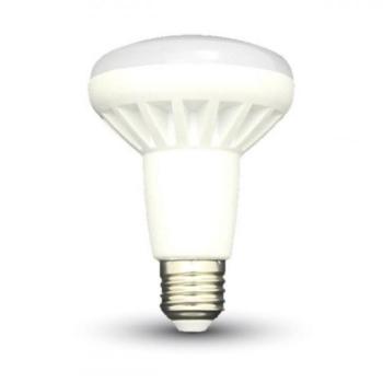 LED lámpa , égő , szpot ,  E27 foglalat , R63 , 8 Watt , hideg fehér kép