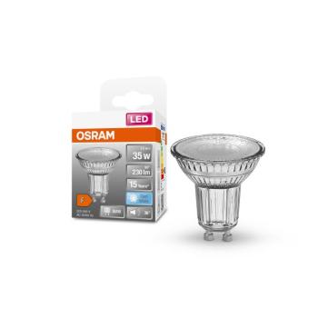 LED lámpa , égő , szpot , GU10 , 2,6W , hideg fehér , 36 °  , LEDVANCE (OSRAM) kép
