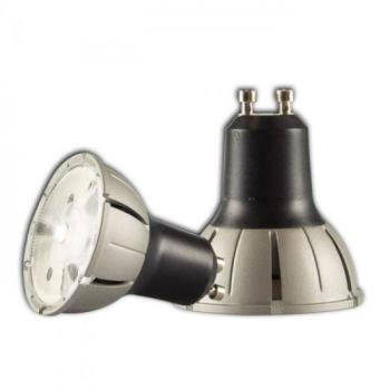 LED lámpa , égő , szpot , GU10 foglalat , 10° , 7 Watt , meleg fehér , 3000K , dimmelhető , CRI&gt;95 kép