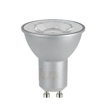 LED lámpa , égő , szpot , GU10 foglalat , 110° , 6.5 Watt , meleg fehér , IQ-LED kép