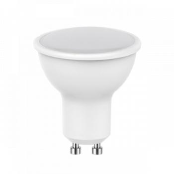 LED lámpa , égő , szpot , GU10 foglalat , matt előlappal ,110° , 7 Watt , hideg fehér , dimmelhető kép