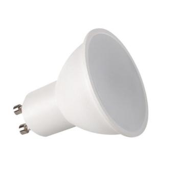 LED lámpa , égő , szpot , matt búrával , GU10 foglalat , 120° , 4 Watt , meleg fehér , miLEDo kép