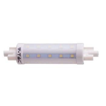 LED lámpa , égő , vonalizzó , R7S , 10 Watt , 118 mm , természetes fehér kép