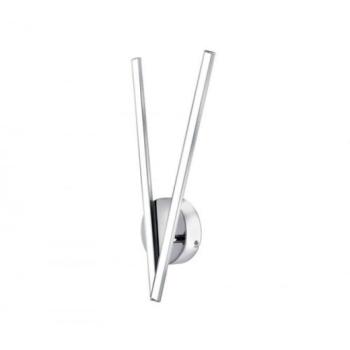 LED lámpa , fali , 2x5 watt , meleg fehér , króm , EGLO , PARRI , 96321 kép