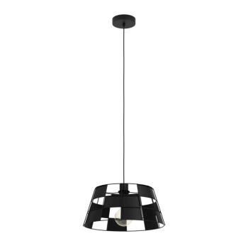 LED lámpa , függeszték , mennyezeti , 110cm , E27 foglalattal , 1 x 40W , fekete , EGLO , PONTEFRACT, 43892 kép