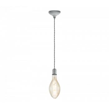 LED lámpa függeszték , mennyezeti , E27 , acél , antik-ezüst , EGLO , YORTH , 32534 kép