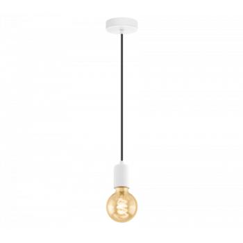 LED lámpa függeszték , mennyezeti , E27 , acél , fehér , EGLO , YORTH , 32527 kép