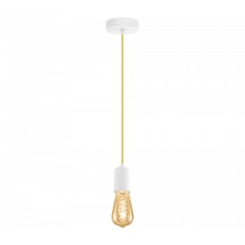 LED lámpa függeszték , mennyezeti , E27 , acél , fehér , EGLO , YORTH , 32528 kép