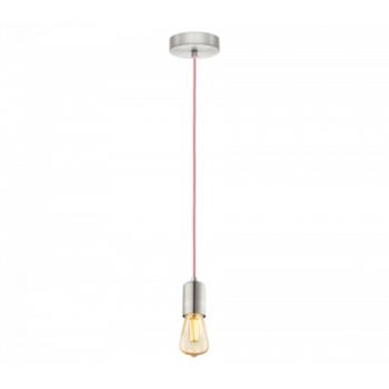 LED lámpa függeszték , mennyezeti , E27 , acél , matt nikkel , EGLO , YORTH , 32526 kép