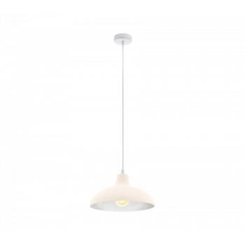 LED lámpa függeszték , mennyezeti , E27 , acél , terrakotta , bézs , EGLO , BARROWBY , 49485 kép