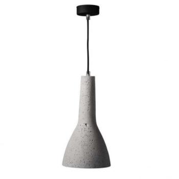 LED lámpa , függeszték , mennyezeti , E27 foglalat , beton , ETISSA kép