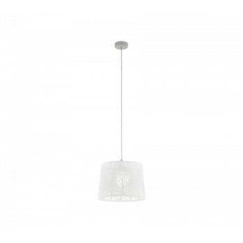 LED lámpa függeszték , mennyezeti , E27 , matt nikkel , EGLO , HAMBLETON , 49489 kép