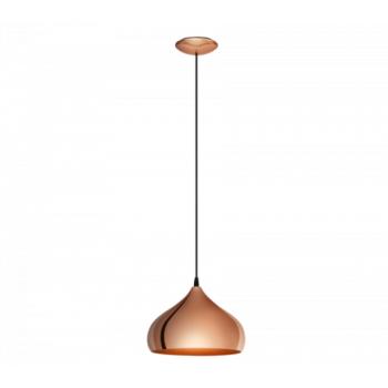 LED lámpa függeszték , mennyezeti , E27 , vörösréz , vintage , EGLO , HAPTON , 49449 kép