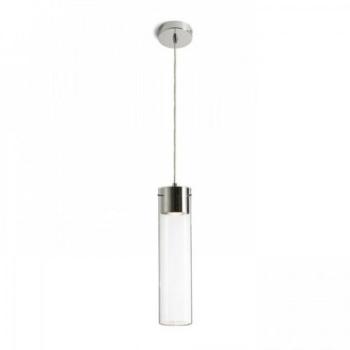 LED lámpa , függeszték , mennyezeti , GU10 , üveg , króm , RENDL , GARNISH , R11756 kép