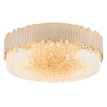 LED lámpa , mennyezeti , 60 cm , 15 x E14 foglalat , üveg , TREND kép