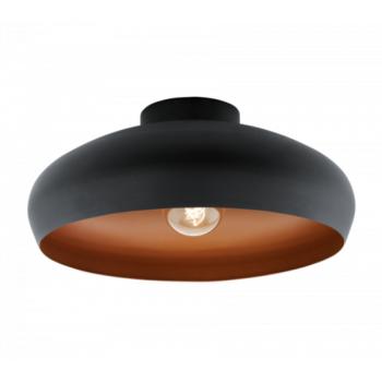 LED lámpa , mennyezeti , E27 , fekete , vörösréz , EGLO , MOGANO , 94547 kép