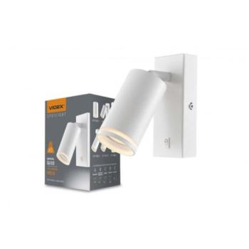 Led lámpa , mennyezeti , GU10 ,  fehér , MARTIN , VIDEX kép