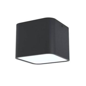 LED lámpa , mennyezeti , oldalfali , E27 foglalattal , 11cm  , szürke , fehér , EGLO , GRIMASOLA kép