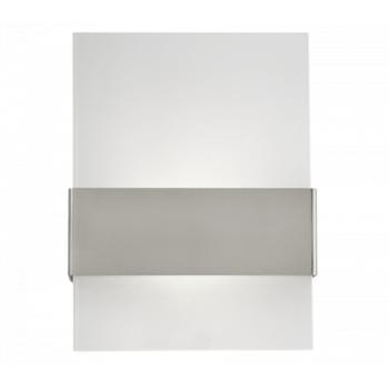 LED lámpa , oldalfali , 2 x 5W , meleg fehér , nemesacél , kültéri , IP44 , EGLO , NADELA , 93438 kép