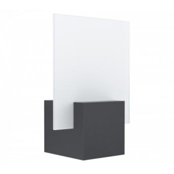 LED lámpa , oldalfali , 6W , meleg fehér , fekete , kültéri , IP44 , EGLO , ADAMELLO , 98745 kép