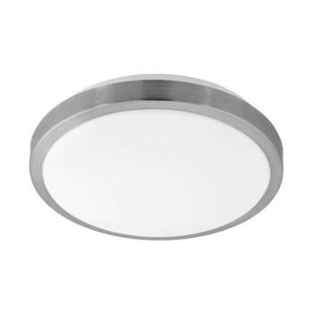 LED lámpa , oldalfali , mennyezeti , acél , matt fehér , kerek , meleg fehér , 18 W , 32.5cm , 5 év garancia , EGLO , COMPETA , 96033 kép