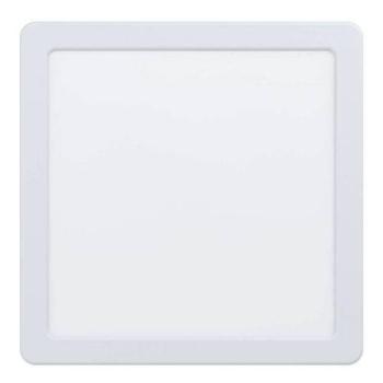 LED lámpa , süllyesztett , mennyezeti , négyzet ,  fehér , meleg fehér , 17W , 5 év garancia , EGLO , FUEVA 5 , 99164 kép