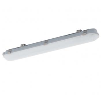 LED lámpatest , 18 Watt , 60 cm , természetes fehér , 150 lm/W , kompakt armatúra , por- és páravédett , IP65 , EGLO , 61476 kép