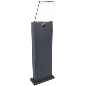 LED lámpatest , állólámpa , 16W , CCT , sötét szürke , kültéri , IP54 , LUTEC , PANO kép