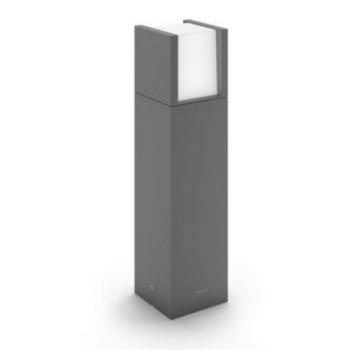 Led lámpatest , állólámpa , 40 cm , 6 Watt , meleg fehér , kültéri , IP44 , Philips , Arbour , 16462/93/16 kép