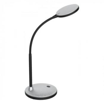 LED lámpatest , asztali , 5.5 Watt , természetes fehér , fekete-szürke  kép