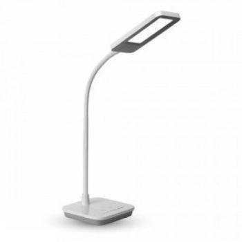 LED lámpatest , asztali , 7 Watt , természetes fehér , dimmelhető , fehér-szürke kép