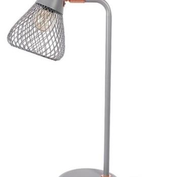LED lámpatest , asztali , E14 , fém , szürke , Rábalux , Fanny , 3182 kép