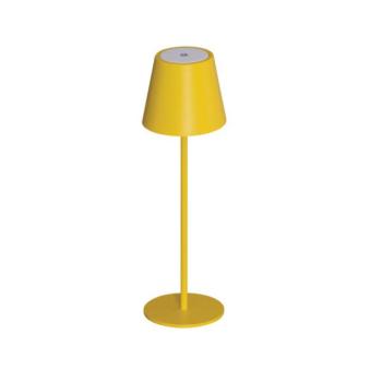 LED lámpatest , asztali , kültéri , érintőkapcsolóval , meleg fehér , USB , sárga , IP54  , Kanlux , INITA kép