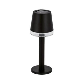 LED lámpatest , asztali , kültéri , napelemes , természetes fehér , fekete , 0.2W , IP44 , STRÜHM Tulia kép