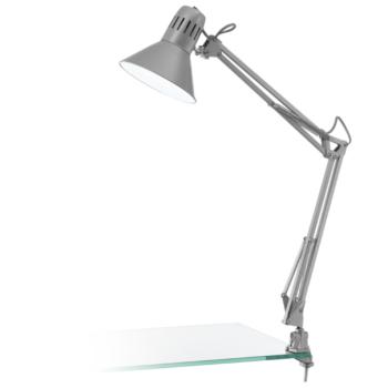 LED lámpatest , asztali , rögzítős , rugós, E27 , ezüst , EGLO , FIRMO , 90874 kép