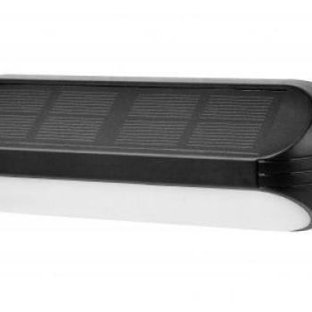 LED lámpatest , fali , napelemes , beépített alkonykapcsoló ,  RGB+WW , IP65 , EcoLight kép