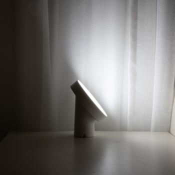 LED lámpatest , hordozható , asztali , 9.7W , RGB , CCT , dimmelhető , fehér , LUTEC CONNECT , MOA kép