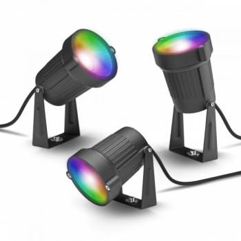 LED lámpatest , kültéri , INNR , szpot , leszúrható , 3 x 4.5 Watt , RGB , CCT , dimmelhető , Philips Hue kompatibilis , IP65 kép