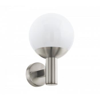 LED lámpatest , kültéri , oldalfali , E27 9W RGB-CCT fényforrással , nemesacél , IP44 , EGLO , Connect , NISIA-C , 97247 kép