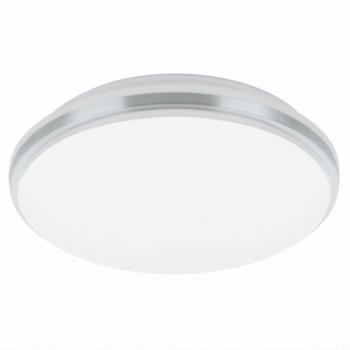 LED lámpatest , mennyezeti , 18 Watt , természetes fehér , króm , IP44 , EGLO , PINETTO , 900365 kép