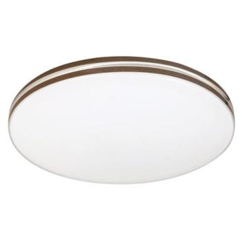 LED lámpatest , mennyezeti ,18W , természetes fehér , kerek , fehér/dió , Rábalux , OSCAR kép